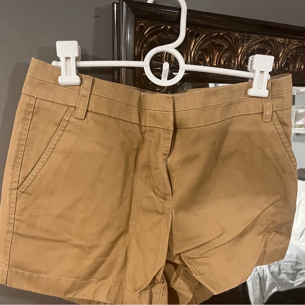 New with tags J. Crew khaki chino shorts